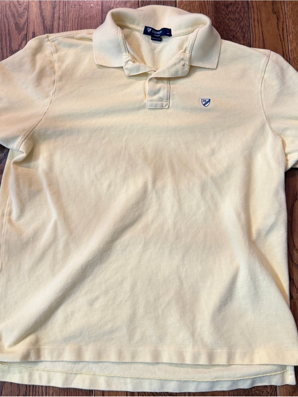 Cremieux Men’s Yellow Polo Shirt
